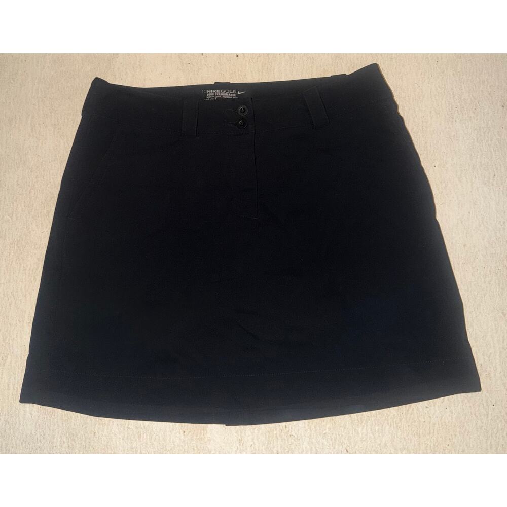 Nike golf tournament performance women’s black skort - Picture 11 of 14